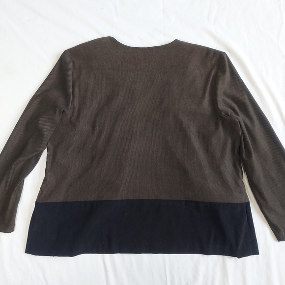 Leslie Belle Canada VTG 80s Sueded Poly Jacket Blazer, 16 - Picture 7 of 11